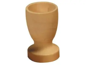 COQUETIER EN BOIS À DÉCORER HAUTEUR 7CM