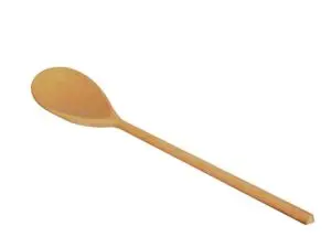 CUILLÈRE EN BOIS À DÉCORER 30CM