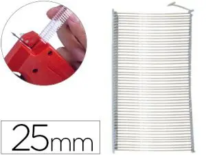 ATTACHE TEXTILE APLI AGIPA LONGUEUR 25 MM BOÎTE 5000 UNITÉS