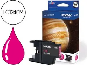 CARTOUCHE BROTHER JET D'ENCRE LC1240M COULEUR MAGENTA 600P