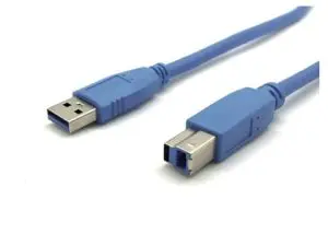 CÂBLE USB 3.0 STANDARD RELIE APPAREIL ÉQUIPÉ PRISE USB A-B CARRÉE PC/HUB/IMPRIMANTE