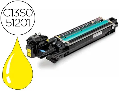 BLOC PHOTOCONDUCTEUR EPSON S051201 C13S051201 COULEUR JAUNE 30000P