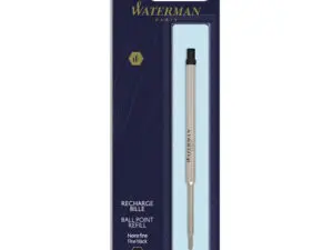 RECHARGE WATERMAN STYLO-BILLE MAXIMA LARGEUR FINE COLORIS NOIR