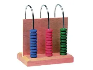 ABAQUE EN BOIS 3 COLONNES 170X145X95MM