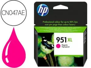 CARTOUCHE HP 951XL JET D'ENCRE CN047AE COULEUR MAGENTA HAUTE CAPACITÉ 1500P