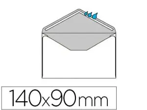 ENVELOPPE VISITE GPV SAINT LOUIS PAPIER VÉLIN BLANC 100G 90X140MM GOMMÉE COLORIS BLANC COFFRET 100 UNITÉS