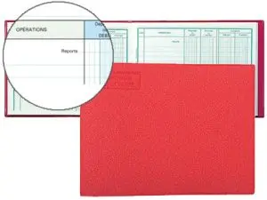 REGISTRE EXACOMPTA POSITION DE COMPTE 110X150MM 48 PAGES