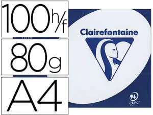 PAPIER CLAIREFONTAINE CLAIRALFA EXTRA BLANC A4 80G/M2 BLANCHEUR 170 OPACITÉ 93 RIGIDITÉ 135 100 FEUILLES