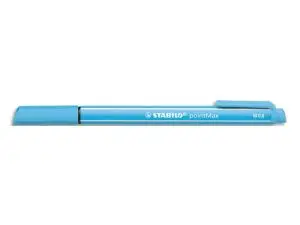 STYLO-FEUTRE STABILO POINTMAX POINTE MOYENNE EN NYLON TRACÉ 0,8MM ULTRA ROBUSTE COLORIS BLEU AZUR