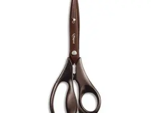 CISEAUX MAPED EXPERT TITANIUM ASYMÉTRIQUES LAMES ULTRA RÉSISTANTES 210MM ANNEAUX ERGONOMIQUES 3D PLASTIQUE RECYCLÉ