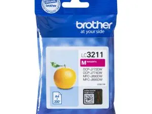 CARTOUCHE BROTHER JET D'ENCRE COULEUR MAGENTA 200P