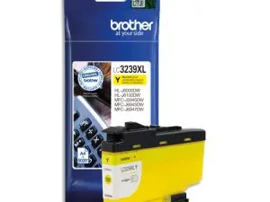 CARTOUCHE BROTHER JET D'ENCRE LC3239Y JAUNE 5000 PAG