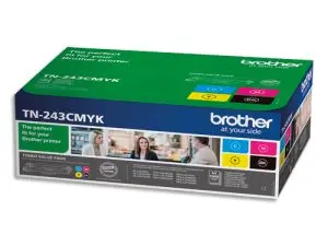 TONER LASER BROTHER TN243 PACK DE 4 COULEURS