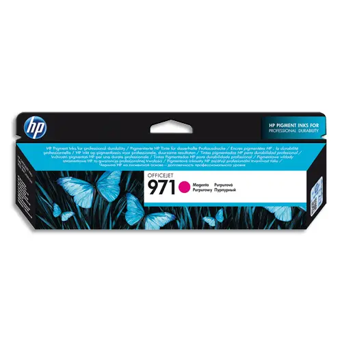 CARTOUCHE HP 971 JET D'ENCRE CN623AE COULEUR MAGENTA 2500P