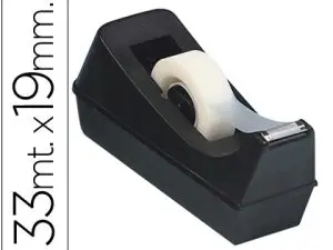 DÉVIDOIR Q-CONNECT COMPTOIR RECTANGULAIRE RUBAN ADHÉSIF 19MMX33M