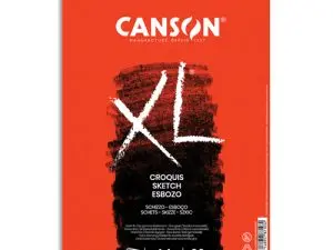 BLOC CROQUIS CANSON XL SPIRALE PETIT CÔTÉ MICRO-PERFORATIONS 90G A4 120F