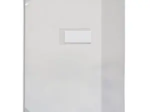 PROTÈGE-CAHIER ELBA STRONG LINE PVC CRISTAL 15/100E COINS RENFORCÉS 30/100E A4 210X297MM INCOLORE