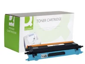TONER LASER Q-CONNECT COMPATIBLE IMPRIMANTES BROTHER TN135C COULEUR CYAN HAUTE CAPACITÉ 4000P