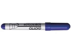 MARQUEUR GIOTTO ROBERCOLOR TABLEAU BLANC POINTE MAXI OGIVE 7 MM ENCRE EFFAÇABLE COLORIS BLEU