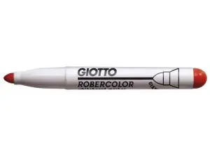 MARQUEUR GIOTTO ROBERCOLOR EFFAÇABLE TABLEAU BLANC POINTE MAXI OGIVE 7 MM COLORIS ROUGE