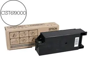 COLLECTEUR ENCRE USAGÉE EPSON T6190 C13T619000 NOMBRE DE PAGES 35000P