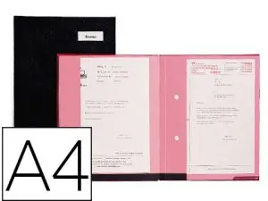 PARAPHEUR EXTENDOS STANDARD 18 COMPARTIMENTS COUVERTURE 20/10ÈME PLASTIFIÉ 25,5X32CM DOCUMENTS A4 21X29,7CM COLORIS NOIR