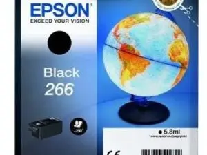 CARTOUCHE EPSON 266 GLOBE T26614010 COULEUR NOIR