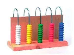 ABAQUE EN BOIS 5 COLONNES 245X180X195MM