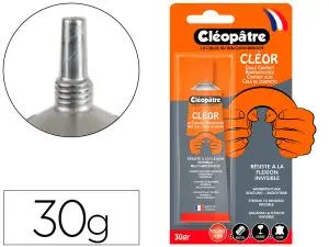 COLLE CLÉOPÂTRE RECHARGE EXTRA FORTE MULTI-MATÉRIAUX ÉCOLE TOO LAVABLE PLASTIQUE VERRE MÉTAL FLACON 570G