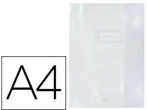 PROTÈGE-CAHIER ELBA STANDARD PVC CRISTAL 20/100E A4 210X297MM INCOLORE