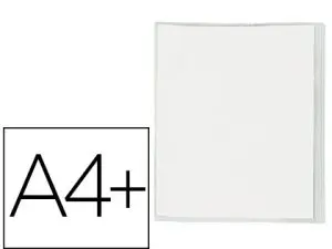 PROTÈGE-CAHIER ELBA STANDARD PVC CRISTAL 20/100E RABAT A4+ 240X320MM INCOLORE