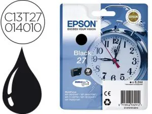 CARTOUCHE EPSON T2701 JET D'ENCRE C13T27014010 COULEUR NOIR 350P