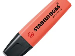 SURLIGNEUR STABILO BOSS ORIGINAL PASTEL ENCRE BASE    EAU POINTE BISEAUTEE LARGEUR  TRACE 2/5MM COLORIS DOUCEUR