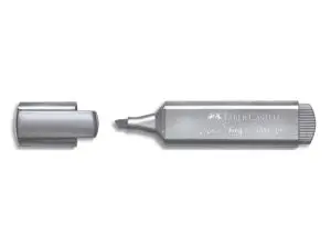 SURLIGNEUR FABER CASTELL TEXTLINER TL 46 METALLIC SHINY SILVER