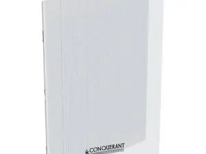 CAHIER CONQUÉRANT POLYPROPYLÈNE A4+ 24X32CM 140 PAGES 90G SÉYÈS INCOLORE