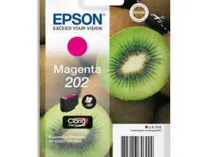 CARTOUCHE EPSON JET D'ENCRE 202 COULEUR MAGENTA 300P