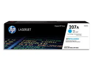 CARTOUCHE D'ENCRE HP 207A POUR HP COLOR LASERJET PRO    M255DW M255NW M282NW M283FDN  CYAN 1250P