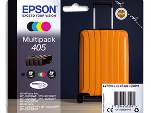 CARTOUCHES EPSON VALISE 405 PACK DE 4