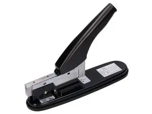 AGRAFEUSE Q-CONNECT GRANDE CAP ACITÉ ÉCONOMIQUE CAPACITÉ 150F COLORIS NOIR MÉTAL