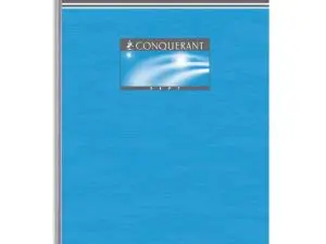 CAHIER BROCHÉ CONQUÉRANT SEPT COUVERTURE OFFSET A4 21X29,7CM 192 PAGES 70G SÉYÈS