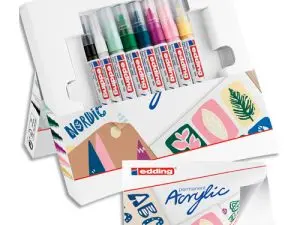 MARQUEUR EDDING START EASY NORDIC POCHETTE 8 UNITES