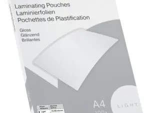 POCHETTES PLASTIFICATION IBICO FORMAT A4 75 MICRONS BOITE DE 100 UNITES