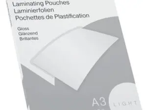 POCHETTES PLASTIFICATION IBICO FORMAT A3 75 MICRONS BOITE DE 100 UNITES