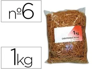 BRACELET CAOUTCHOUC SIGN ÉTROIT 60X1.5MM SACHET 1KG