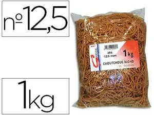 BRACELET CAOUTCHOUC SIGN ÉTROIT 125X1.5MM SACHET 1KG