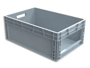 BAC PICKING VISO A OUVERTURE PP GERBABLE CAPACITE 45L      COLORIS GRIS