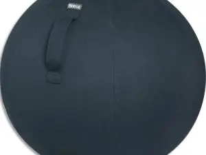 BALLON D'ASSISE ERGONOMIQUE LEITZ ERGO COSY ACTIVE GRIS 65CM DIAMETRE