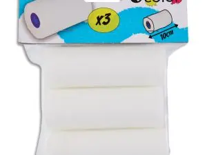 RECHARGE O'COLOR ROULEAU MOUSSE HAUTE DENSITE 10CM LOT 3 UNITES