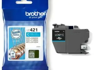 CARTOUCHE BROTHER JET D'ENCRE DCP-J1140DW, MFC-J1010DW,     MFC-J1012DW ENCRE CYAN