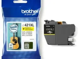 CARTOUCHE BROTHER JET D'ENCRE DCP-J1140DW, MFC-J1010DW,     MFC-J1012DW ENCRE JAUNE